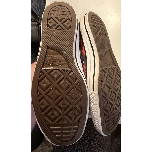 Converse‎ All Star Chuck Taylor High Sneakers Mens 11 Coral Blue Tie Dye Shoes - Picture 9 of 9